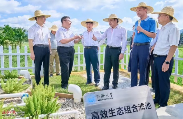 海南省委書(shū)記馮飛、省長(zhǎng)劉小明視察三亞資源化利用試點(diǎn)項(xiàng)目