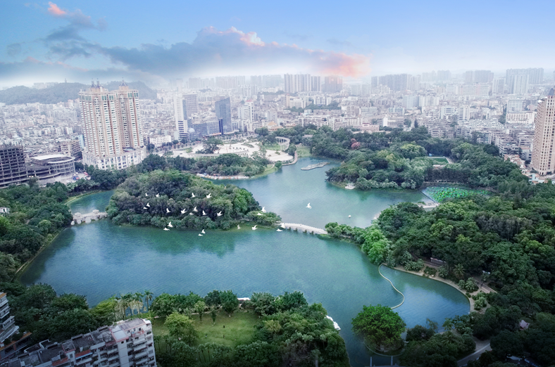 項目采用EPC模式，總湖體水域面積約50公頃，主要建設(shè)內(nèi)容包括：控源截污、活水補(bǔ)給、內(nèi)源治理、水生態(tài)修復(fù)、廁所改造、公園環(huán)境綜合整治。僅經(jīng)過3個多月治理，從劣五類達(dá)到地表水Ⅱ類標(biāo)準(zhǔn)，構(gòu)建“水下森林”景觀，擦亮綠色低碳城市名片，提升城市品質(zhì)品味。